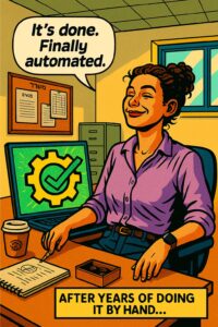 אוטומציה חיבור פריוריטי גוגל שיט ייעול ייצור