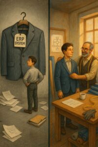 תהליך קודם למערכת: הדרך החכמה לבחור ERP