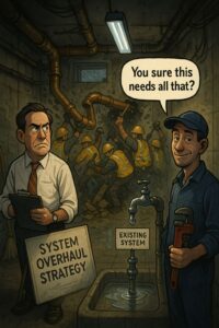 ייעול תהליכים, שדרוג מערכות מידע ללא החלפה